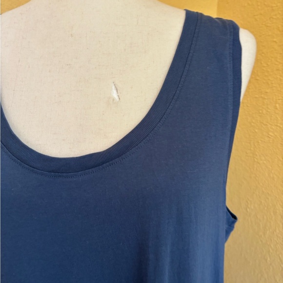 Pact Sleeveless Midi Dress in Deep Blue. Large. 100% organic cotton - Picture 7 of 11